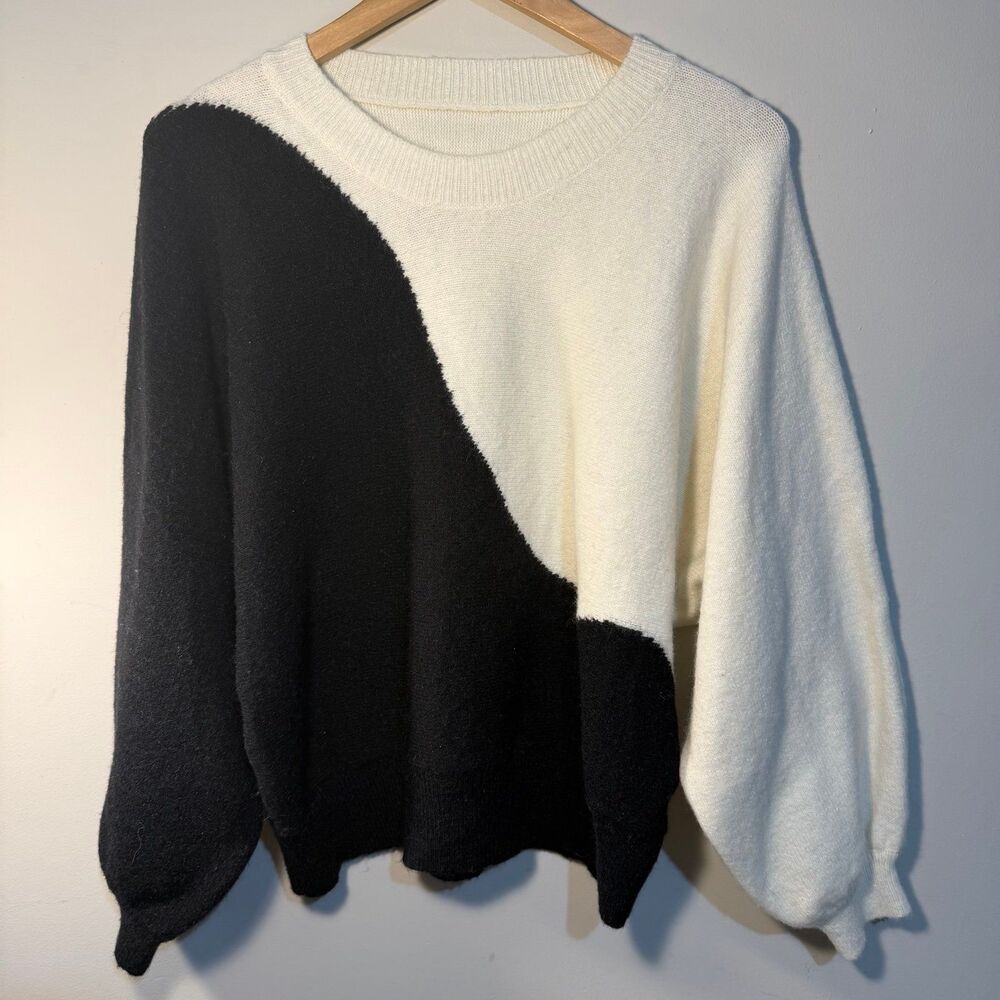 Cider, color block sweater, women’s sz  1xl